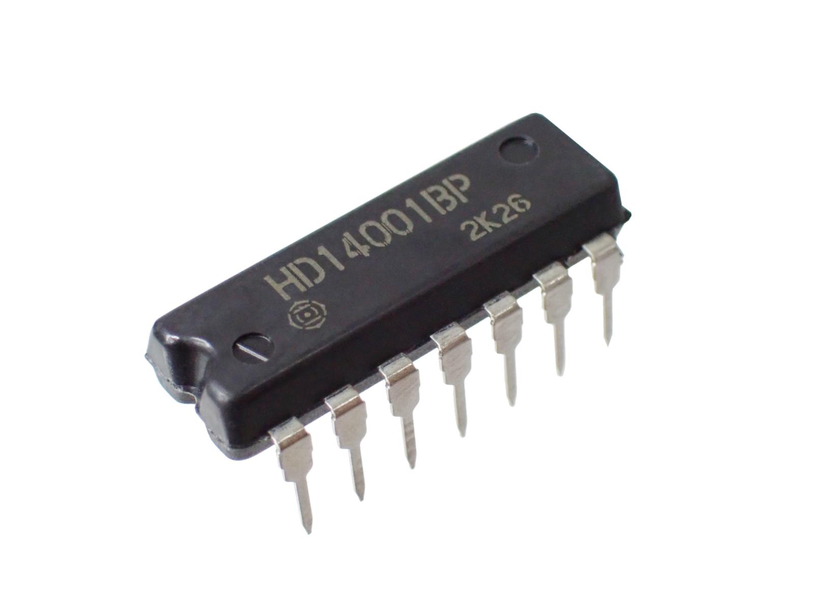 HITACHI Quadruple 2-input NOR Gate HD14001BP (5個セット)|部品|カテゴリ別