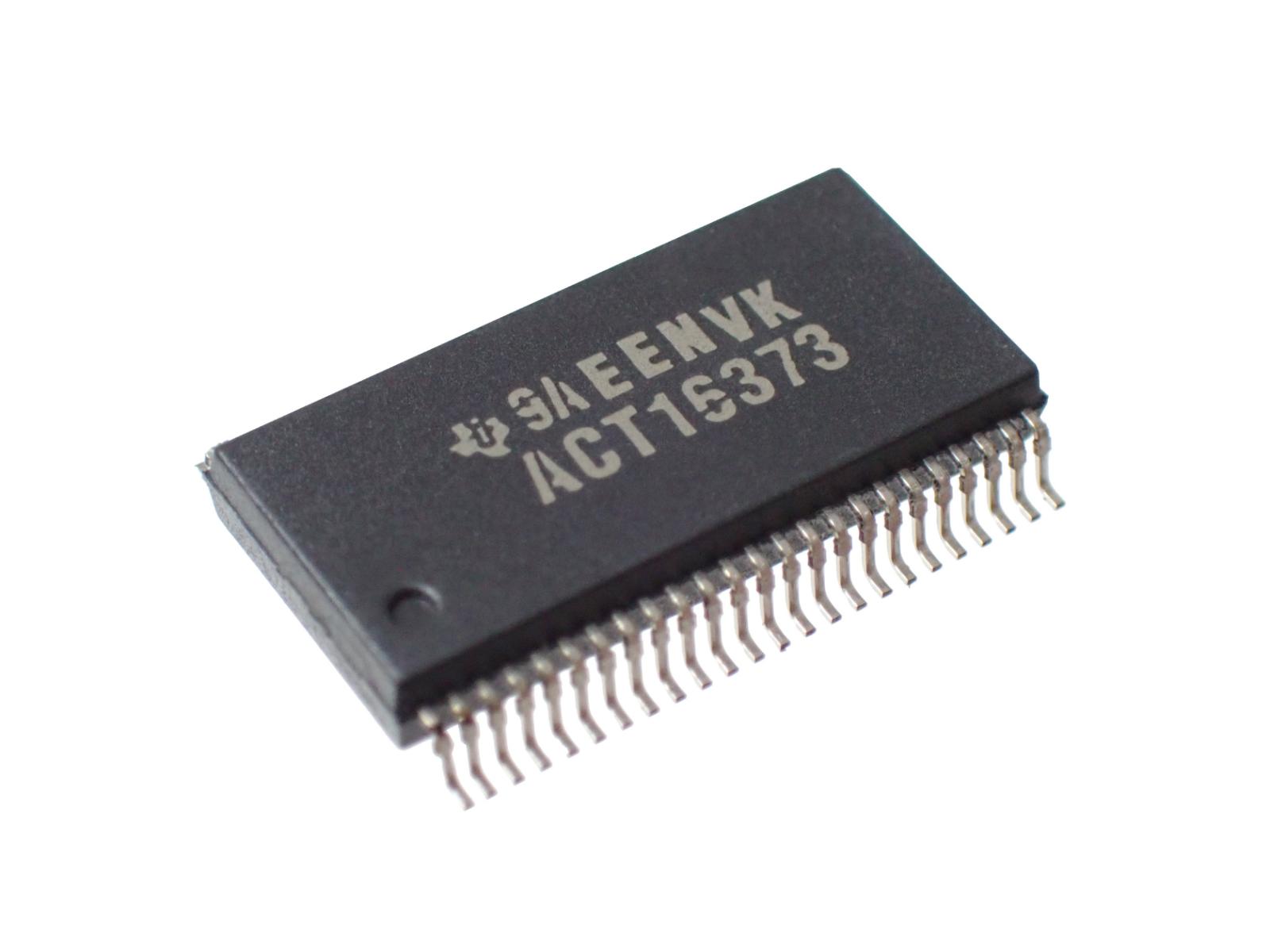 Texas Instruments 16BIT D-TYPE TRANSPARENT LATCHES 74ACT16373DL (5個セット)|部品|カテゴリ別