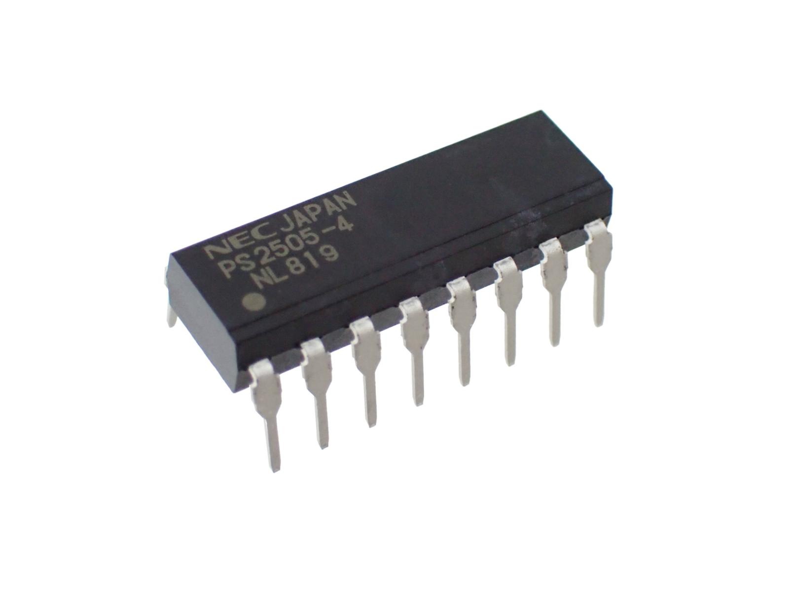 NEC AC 入力対応 4ch マルチ フォトカプラ PS2505-4-A (2個セット)|部品|カテゴリ別