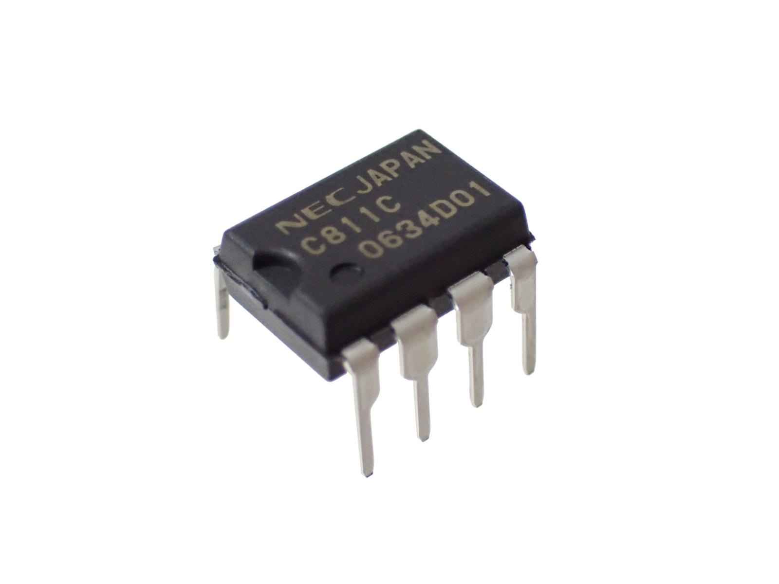 NEC J-FET INPUT LOW - OFFSET OPERATIONAL AAMPLIFIER オペアンプ UPC811C (2個セット)|部品|カテゴリ別