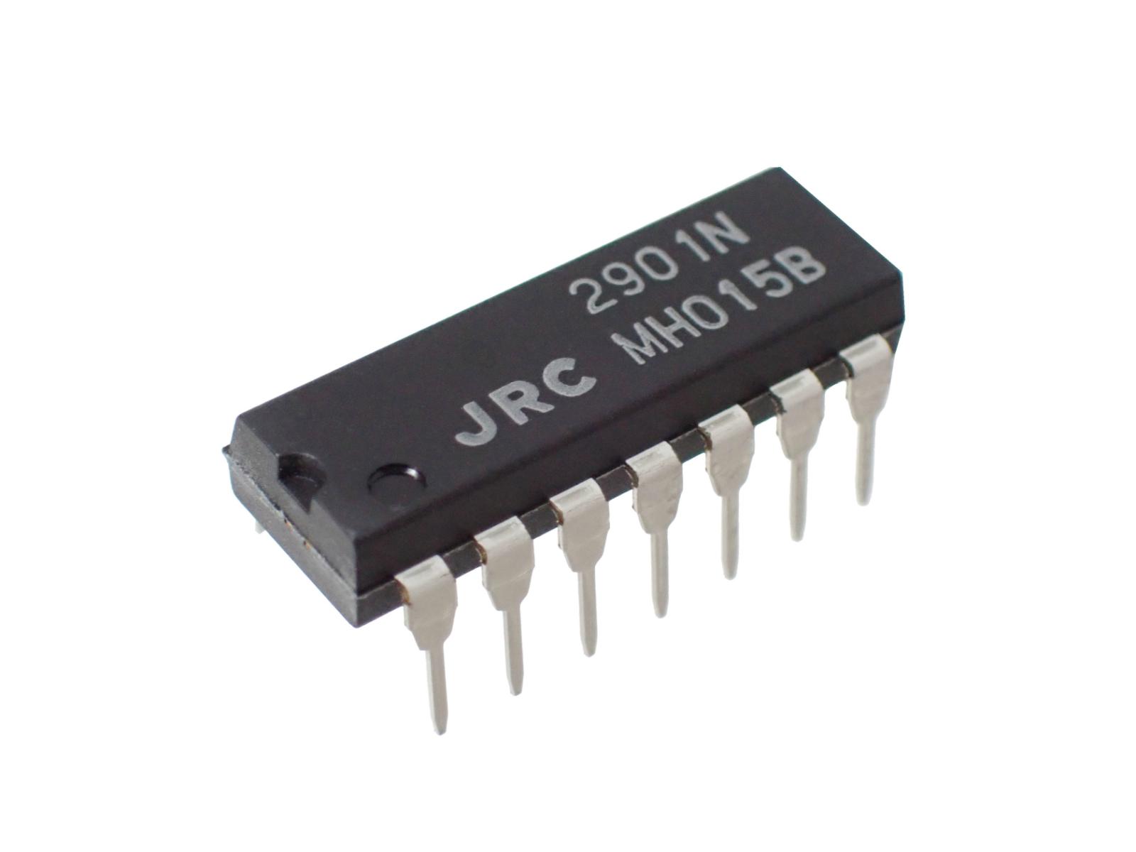 JRC 4回路入り コンパレータ 2901N NJM2901N (2個セット)|部品|カテゴリ別