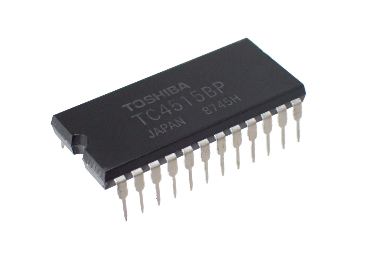 TOSHIBA 4BIT LATCH / 4-TO-16 LINE DECOODER TC4515BP|部品|カテゴリ別