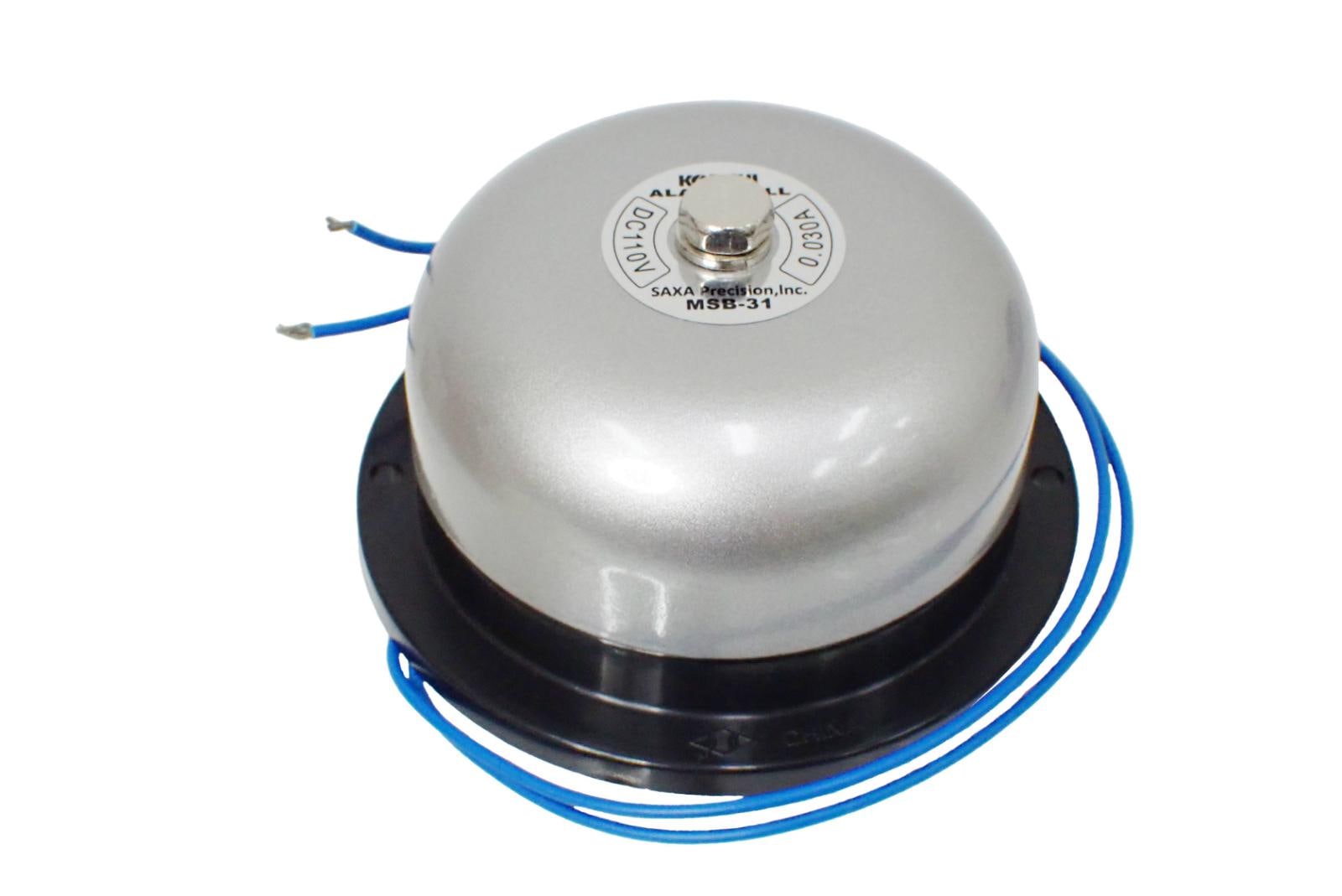 SAXA 警報ベル 小型 直流ベル 3型 78dB シルバー DC 110V MSB-31 DC110V