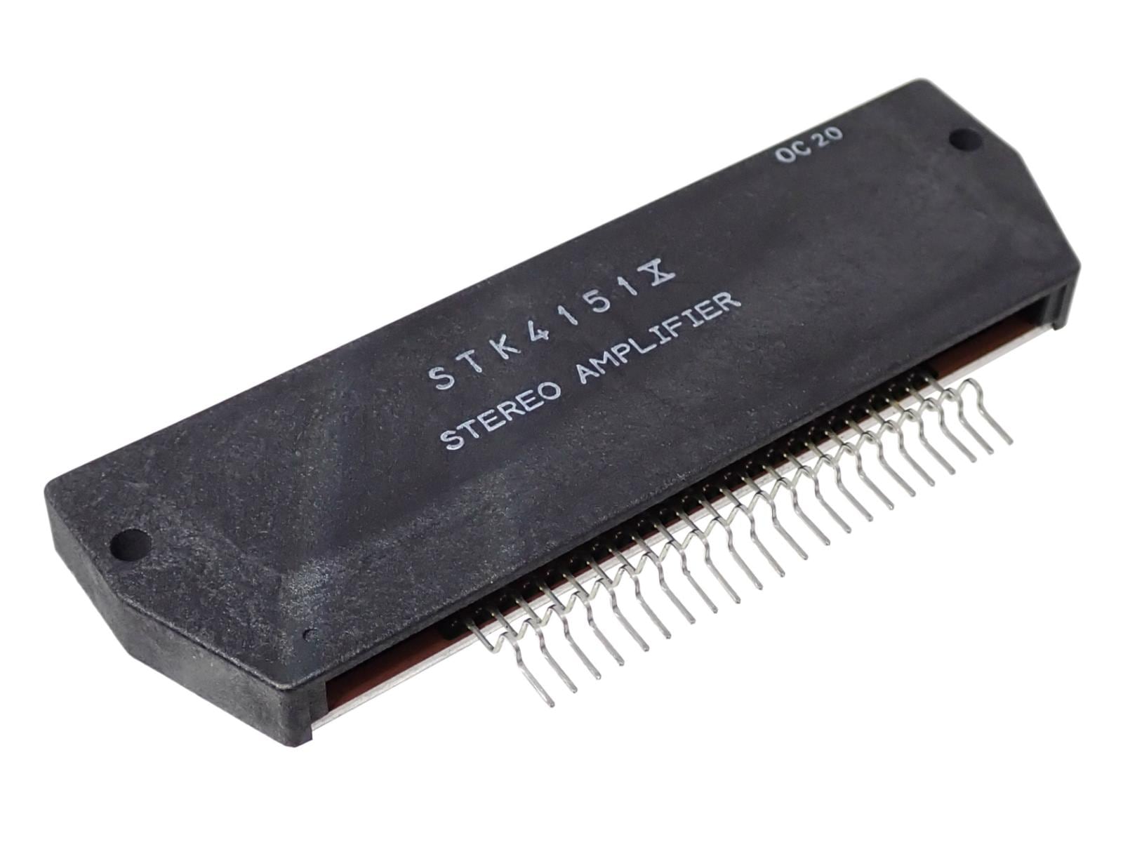 SANYO IMST Hybrid IC Stereo Amplifier 2ch 30W×2 STK4151X カテゴリ別,部品,半導体