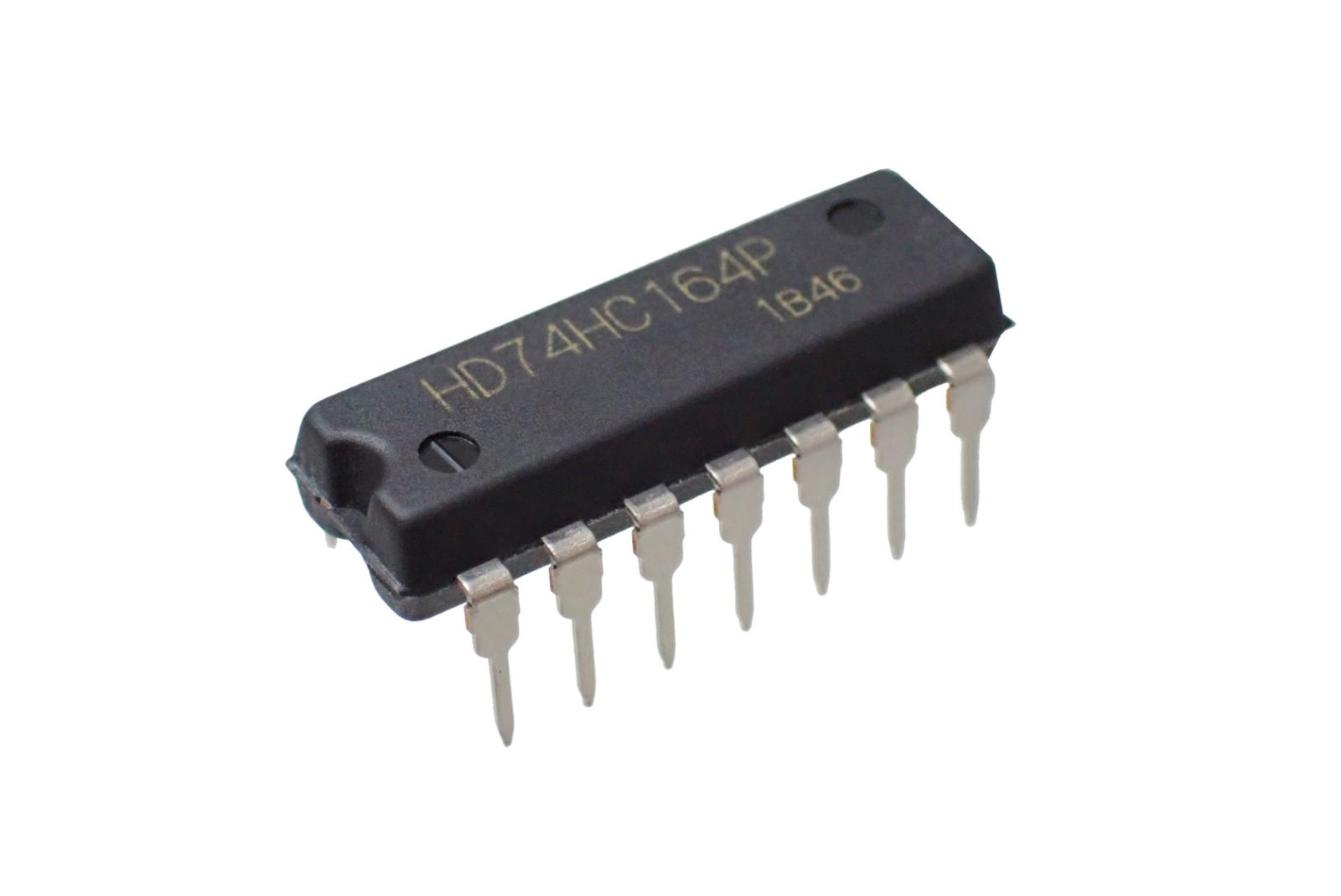 RENESAS ロジックIC 8-bit Parallel - out Shift Register HD74HC164P-E (5個セット)|部品|カテゴリ別