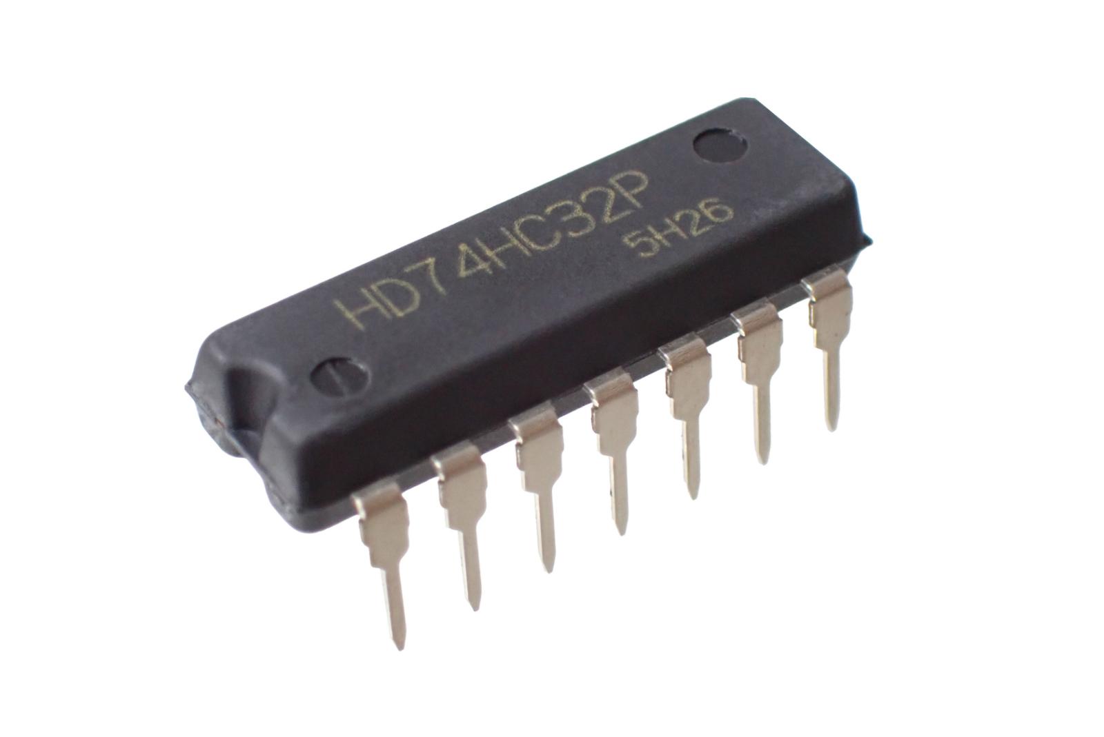RENESAS ロジックIC Quad 2-input OR Gates HD74HC32P-E (5個セット)|部品|カテゴリ別