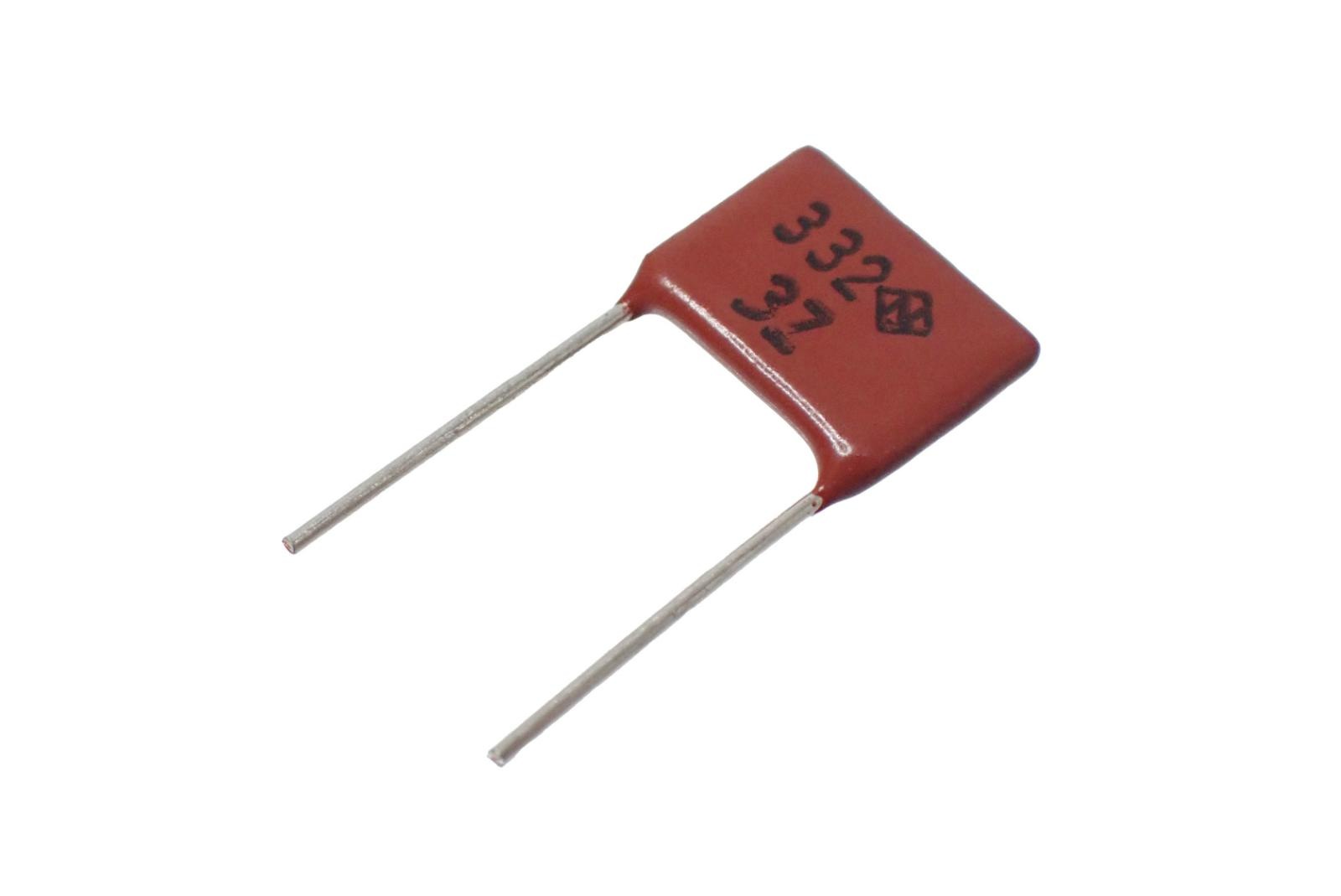 NIKKOHM 角板形 金属皮膜 抵抗器 プレート抵抗器 332 1/2W 3.3KΩ ± 1.0％ RP-24C 3.3KΩ F (5個セット)|部品|カテゴリ別