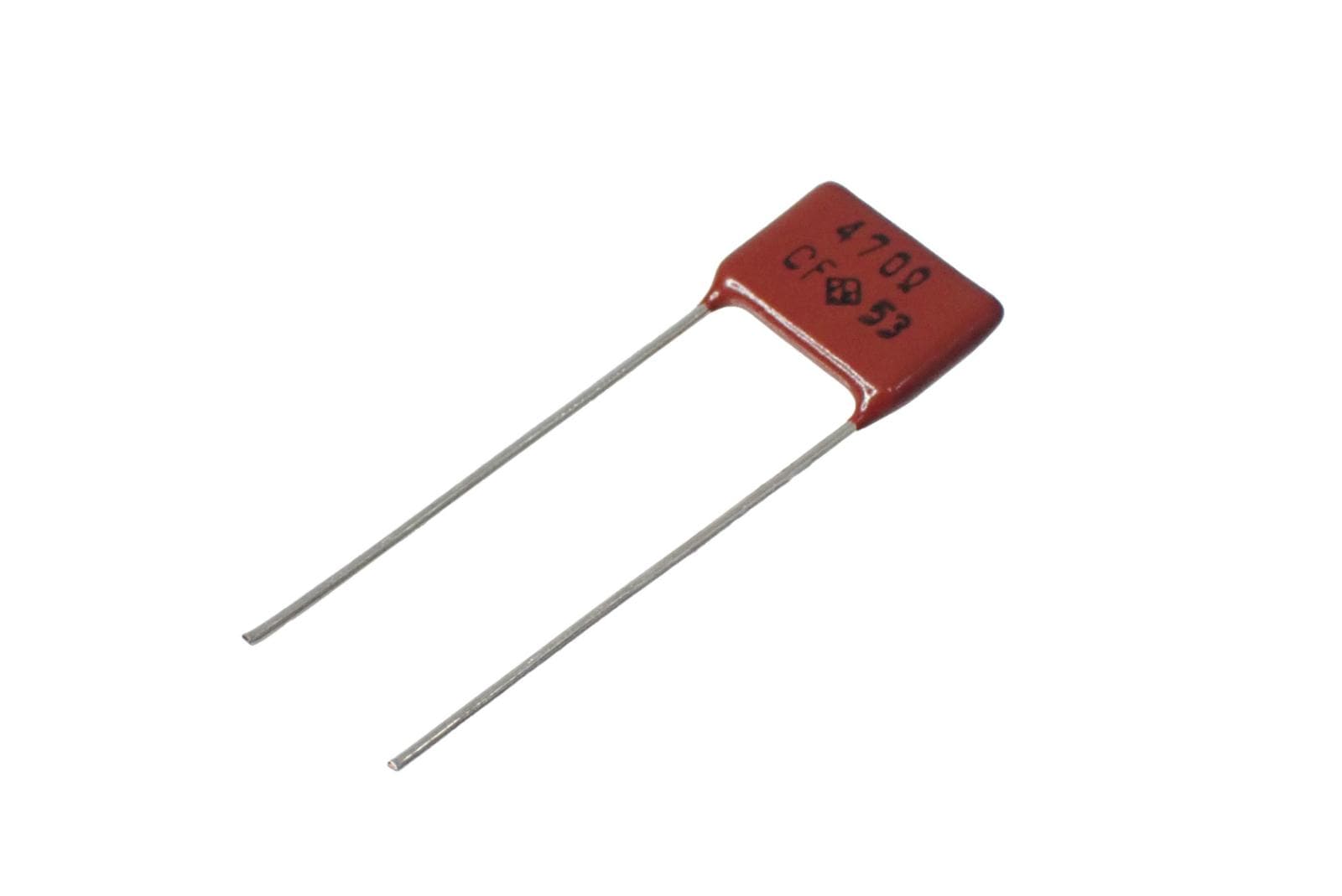 NIKKOHM 角板形 金属皮膜 抵抗器 プレート抵抗器 471 1/2W 470Ω ± 1.0％ RP-42C 470Ω F (5個セット)|部品|カテゴリ別