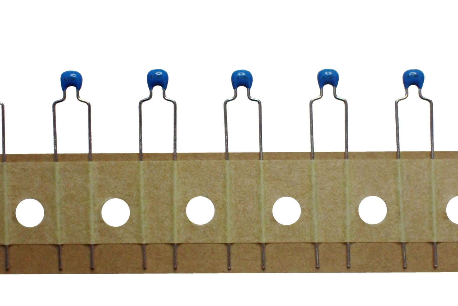 MURATA 積層セラミックコンデンサ ラジアルリード 50V 0.047μF RDER71H473K0M1H03A (10個セット)|部品|カテゴリ別