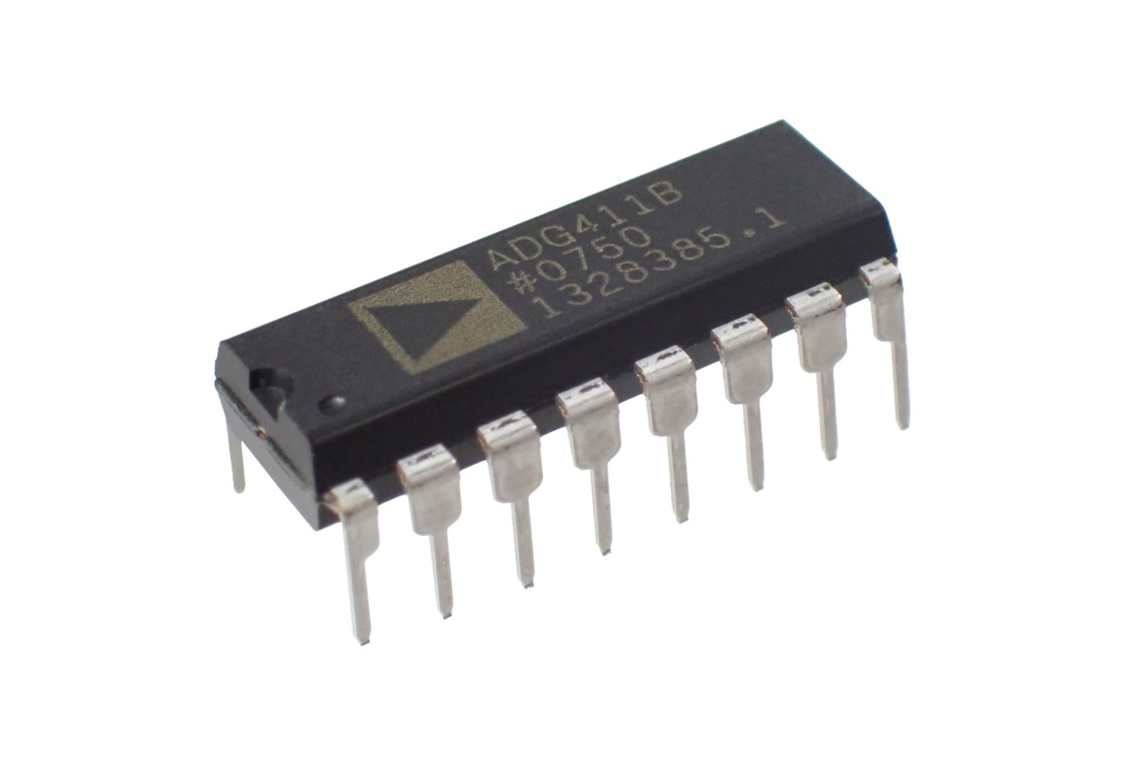 Analog Devices SPST クアッド 4回路 アナログスイッチIC ADG411BNZ