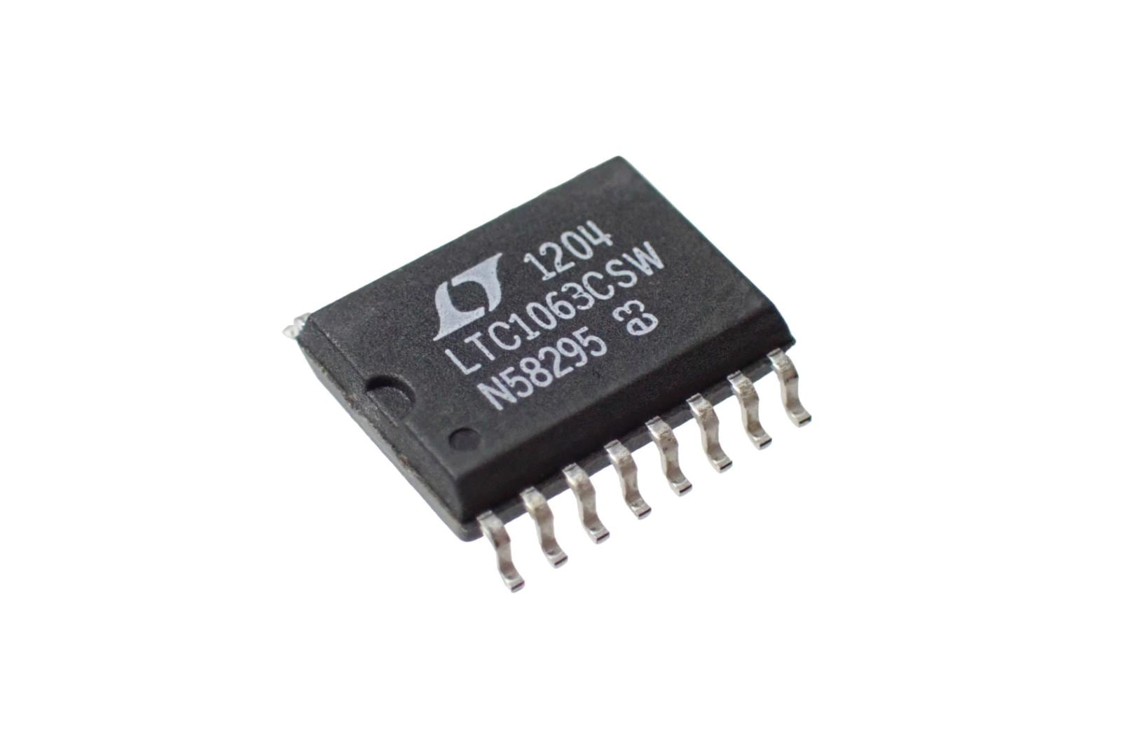Linear Technology ローパスフィルタ DC Accurate Clock-Tunable 5th Order Butterworth Lowpass Filter LTC1063CSW