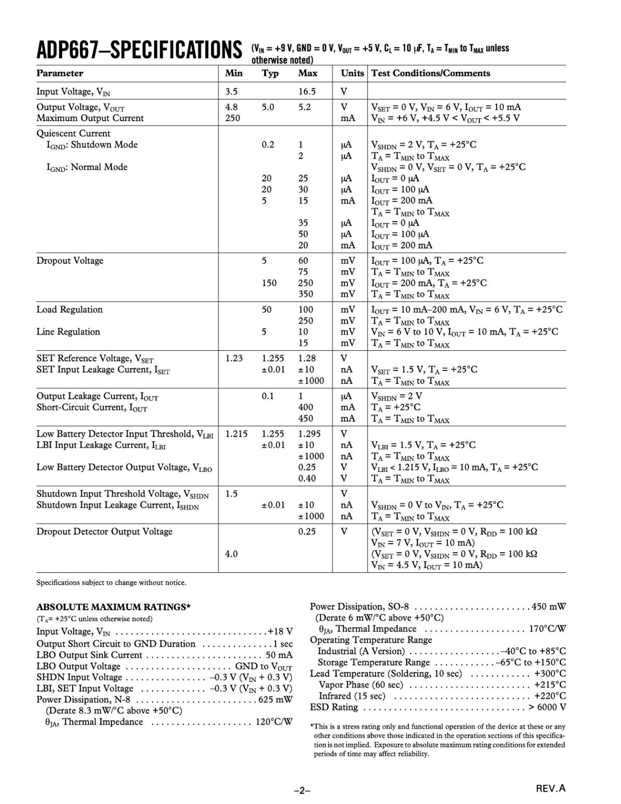 Analog Devices LDO 電圧レギュレータ ADP667AN カテゴリ別,部品,半導体製品,トランジスタ