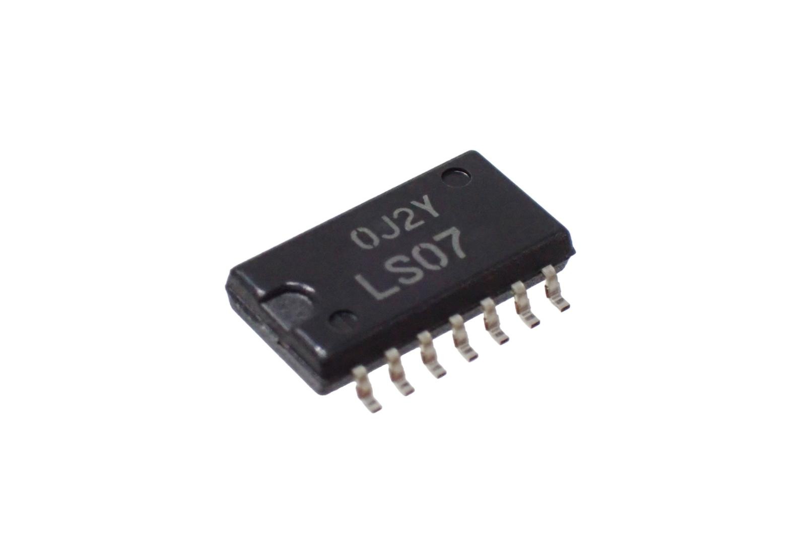 RENESAS ロジックIC Hex Buffers/Drivers HD74LS07FP (5個セット)|部品|カテゴリ別
