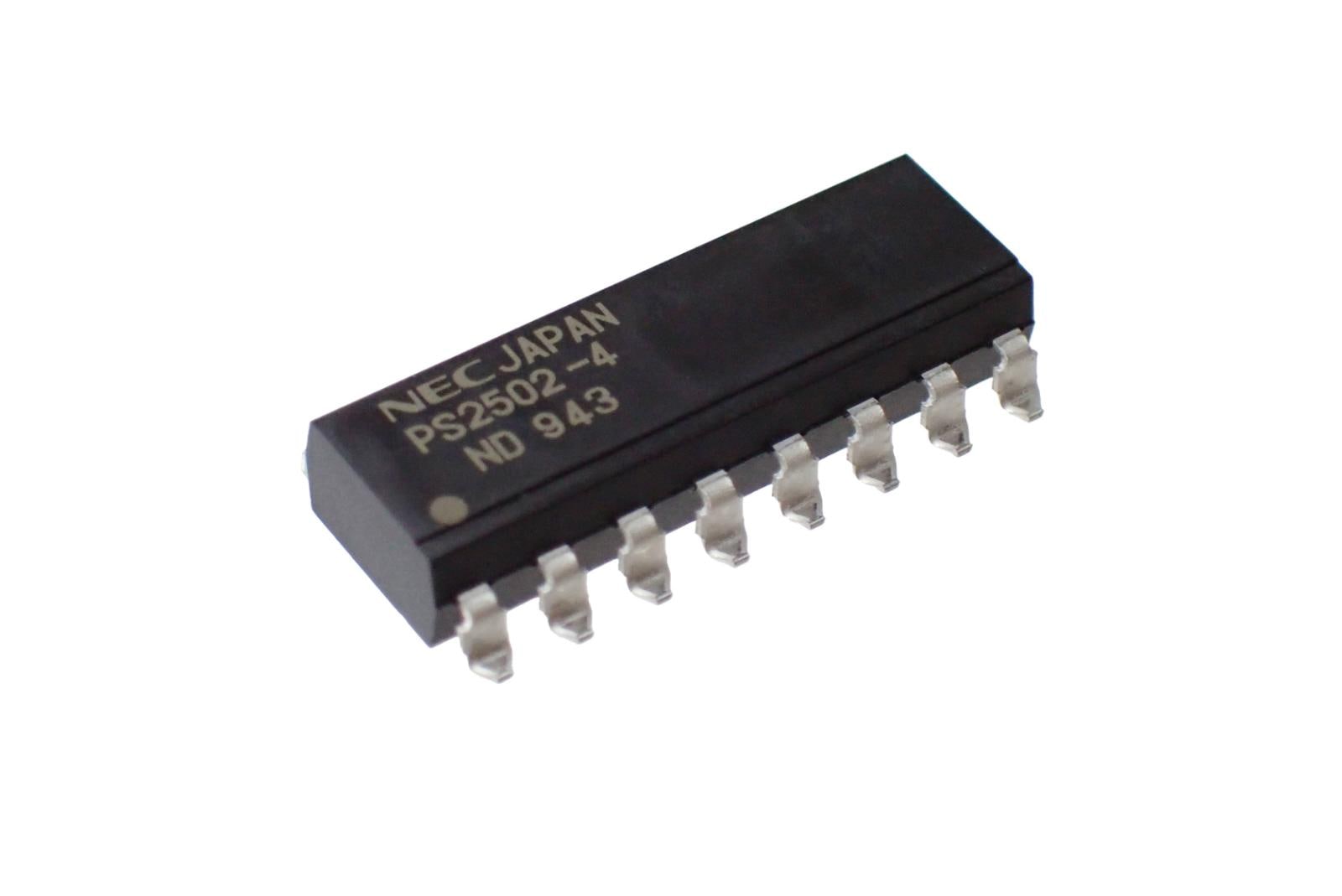 NEC SMD 面実装 ダーリントン出力 マルチ フォトカプラ PS2502L-4 (5個セット)