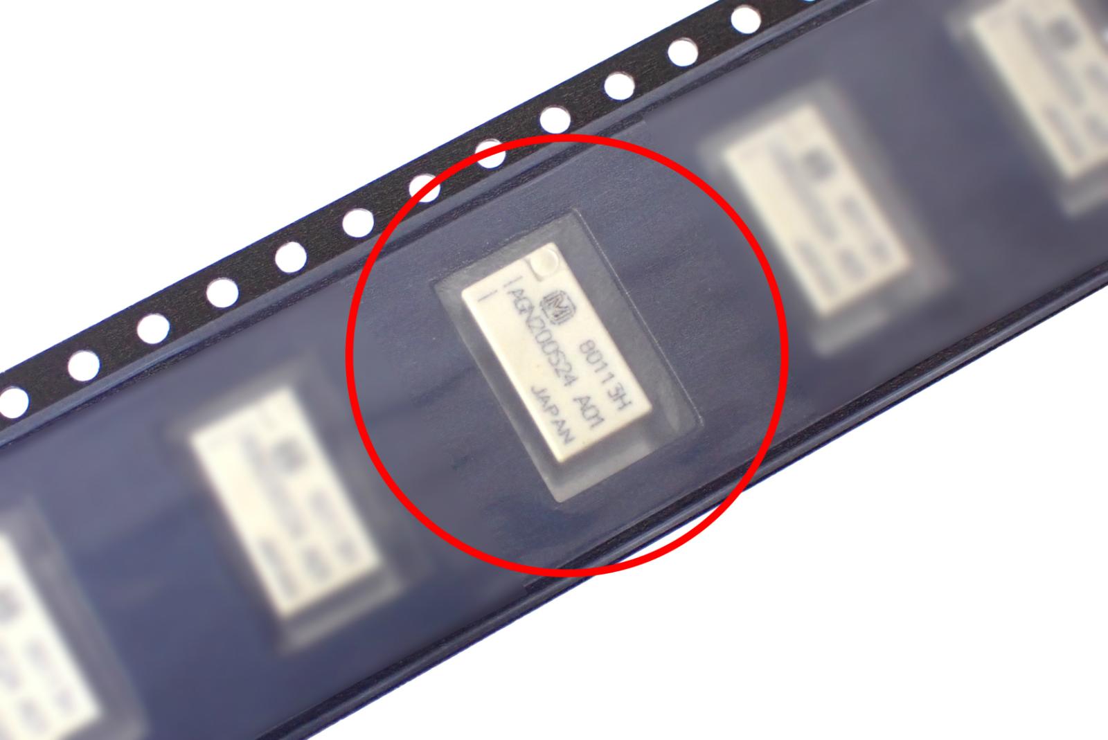 Panasonic シングルスティブル型 SMD サーフェスマウント端子 24V DC AGN200S24Z A01