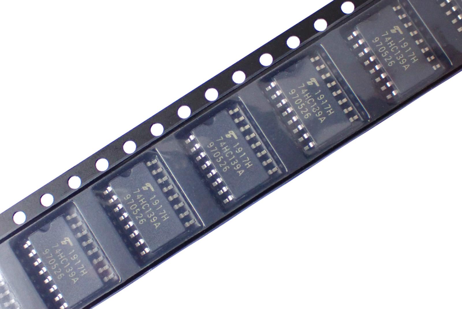 TOSHIBA ロジックIC Dual 2-to-4 Line Decoder TC74HC139AF (EL,F) (5個セット)