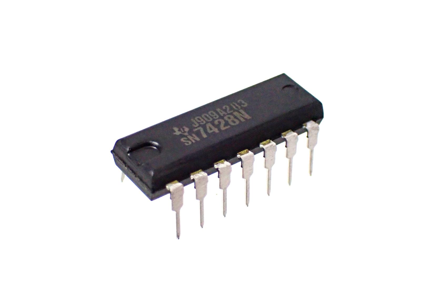 Texas Instruments QUADRUPLE 2-INPUT POSITIVE-NOR BUFFERS SN7428N (5個セット)|部品|カテゴリ別