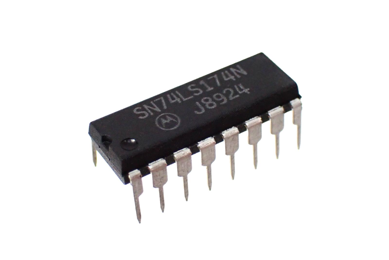 Texas Instruments HEX / QUADRUPLE D-TYPE FLIP-FLOPS WITH CLEAR SN74LS174N (5個セット)