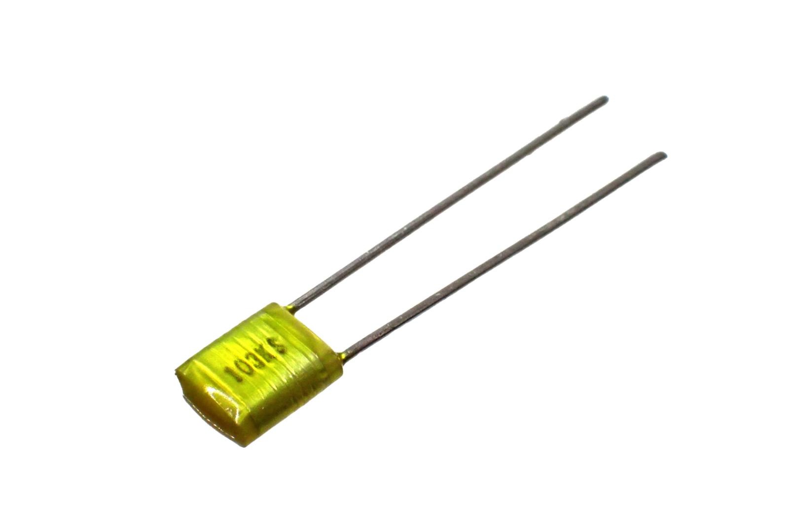 NISSEI ラジアルリード フィルムコンデンサ 50V 0.01μF 85℃ AMZ50K103 (5個セット)|部品|カテゴリ別