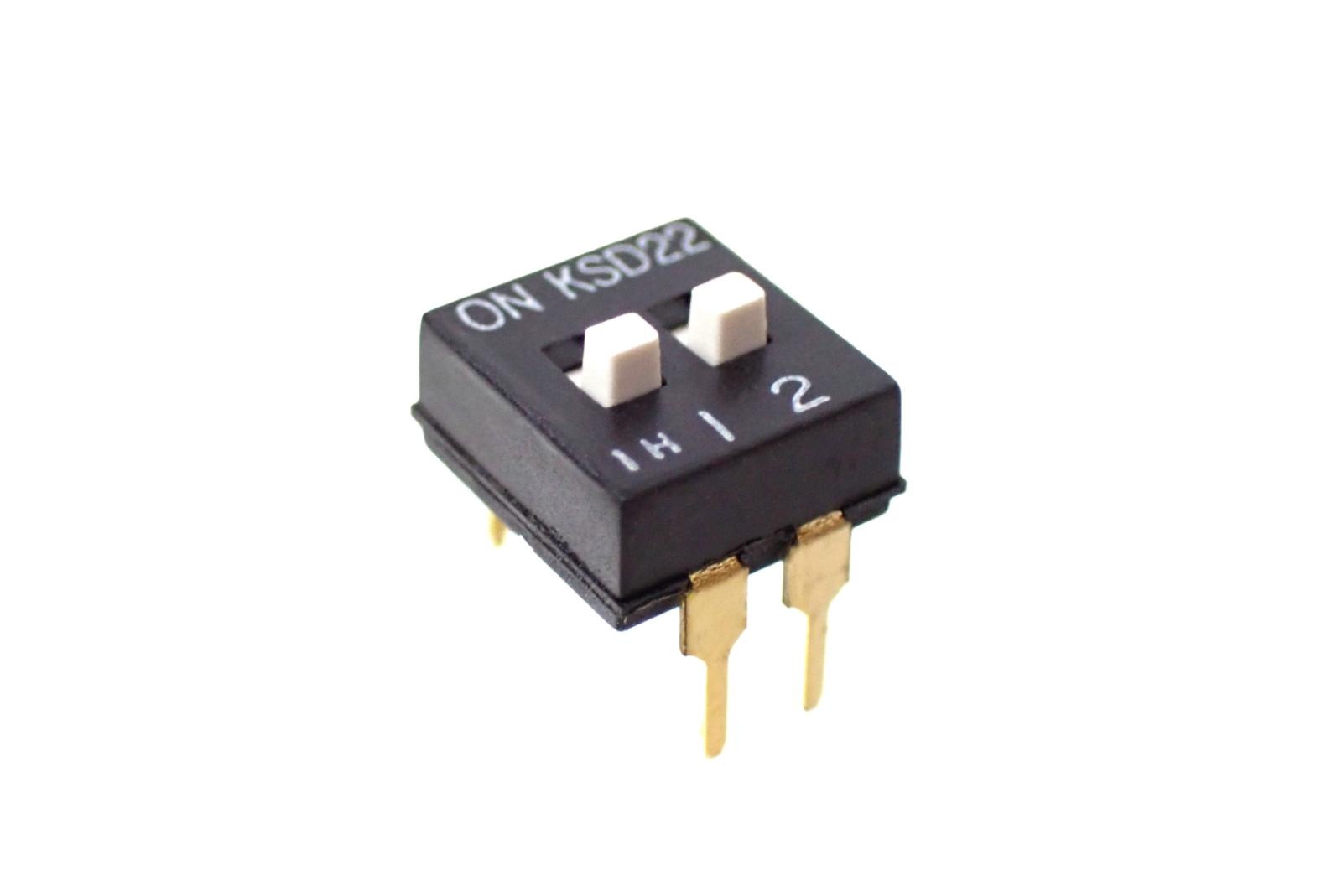 OTAX DIPスライドスイッチ 2極 KSD22 (5個セット)|部品|カテゴリ別