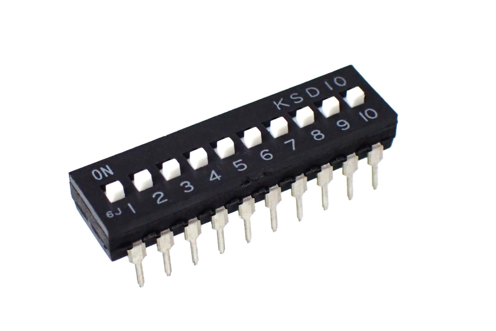 OTAX DIPスライドスイッチ 10極 KSD10 (5個セット)
