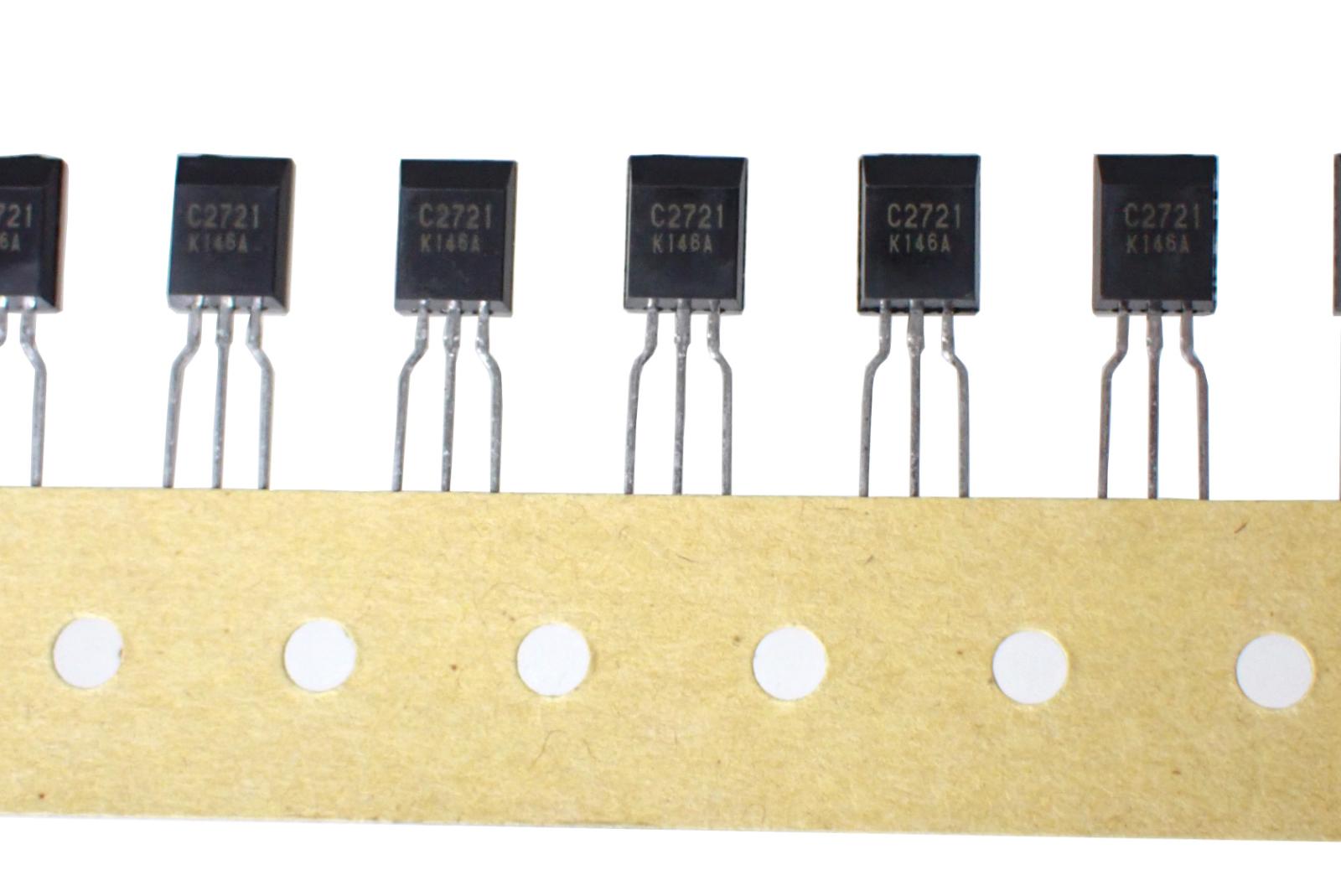 NEC シリコン NPN トランジスタ 60V 700mA 0.7A 2SC2721-T (5個セット)|部品|カテゴリ別
