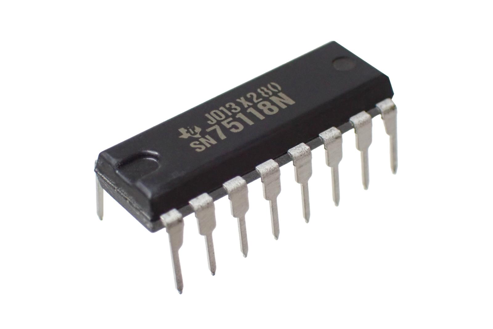 Texas Instruments ロジックIC DIFFERENTIAL LINE TRANSCEIVERS SN75118N