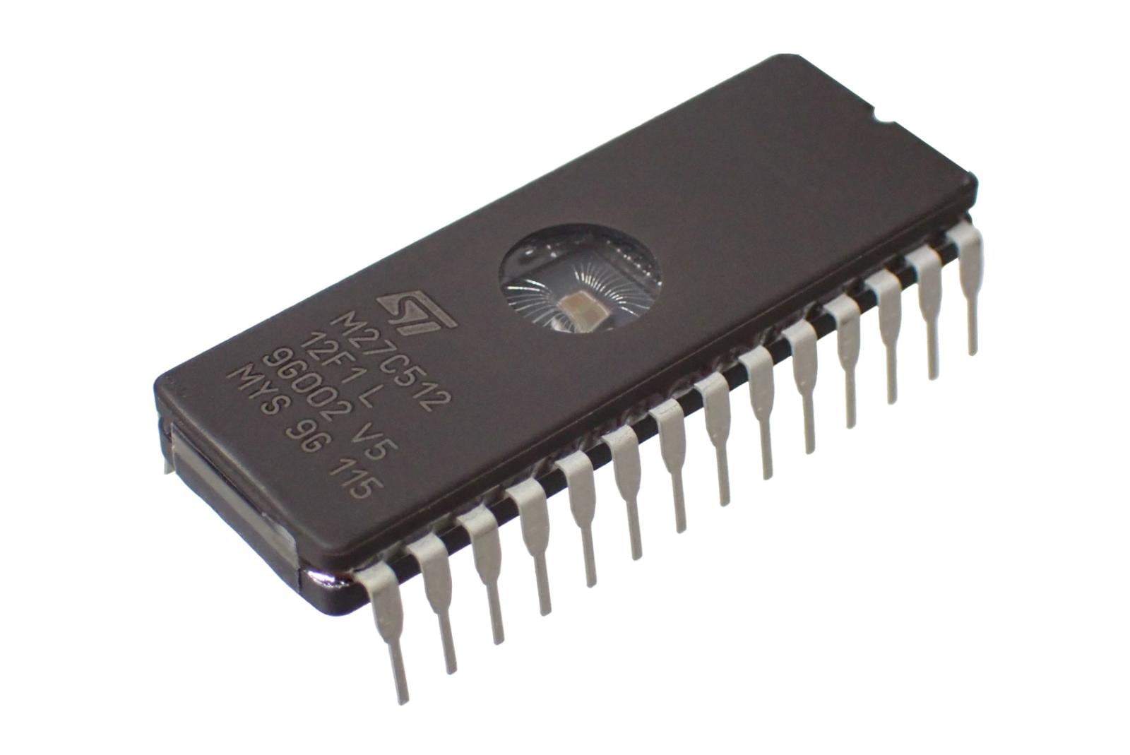 STMicroelectronics UV EPROM 512K M27C512-12F1