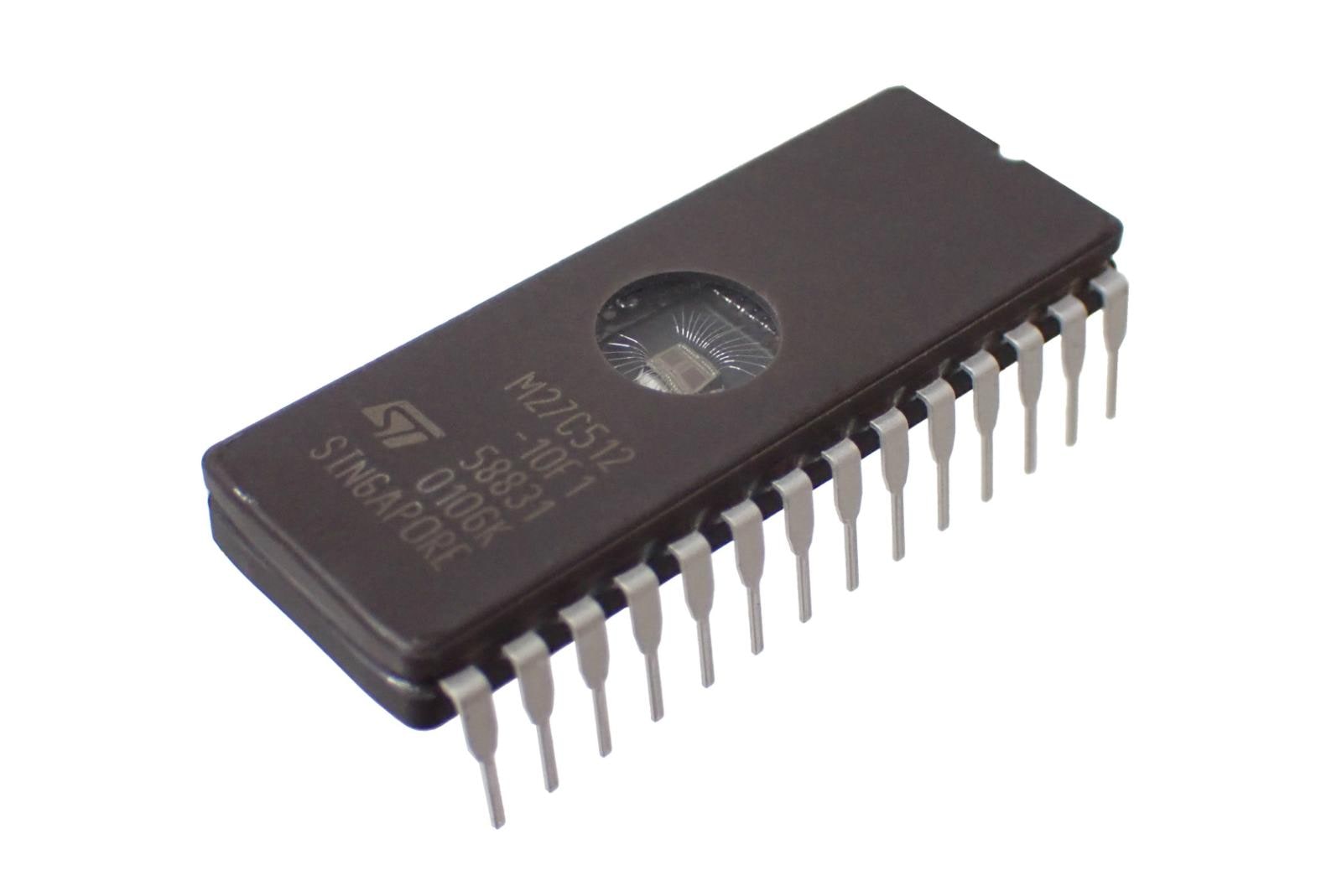 STMicroelectronics UV EPROM 512K M27C512-10F1