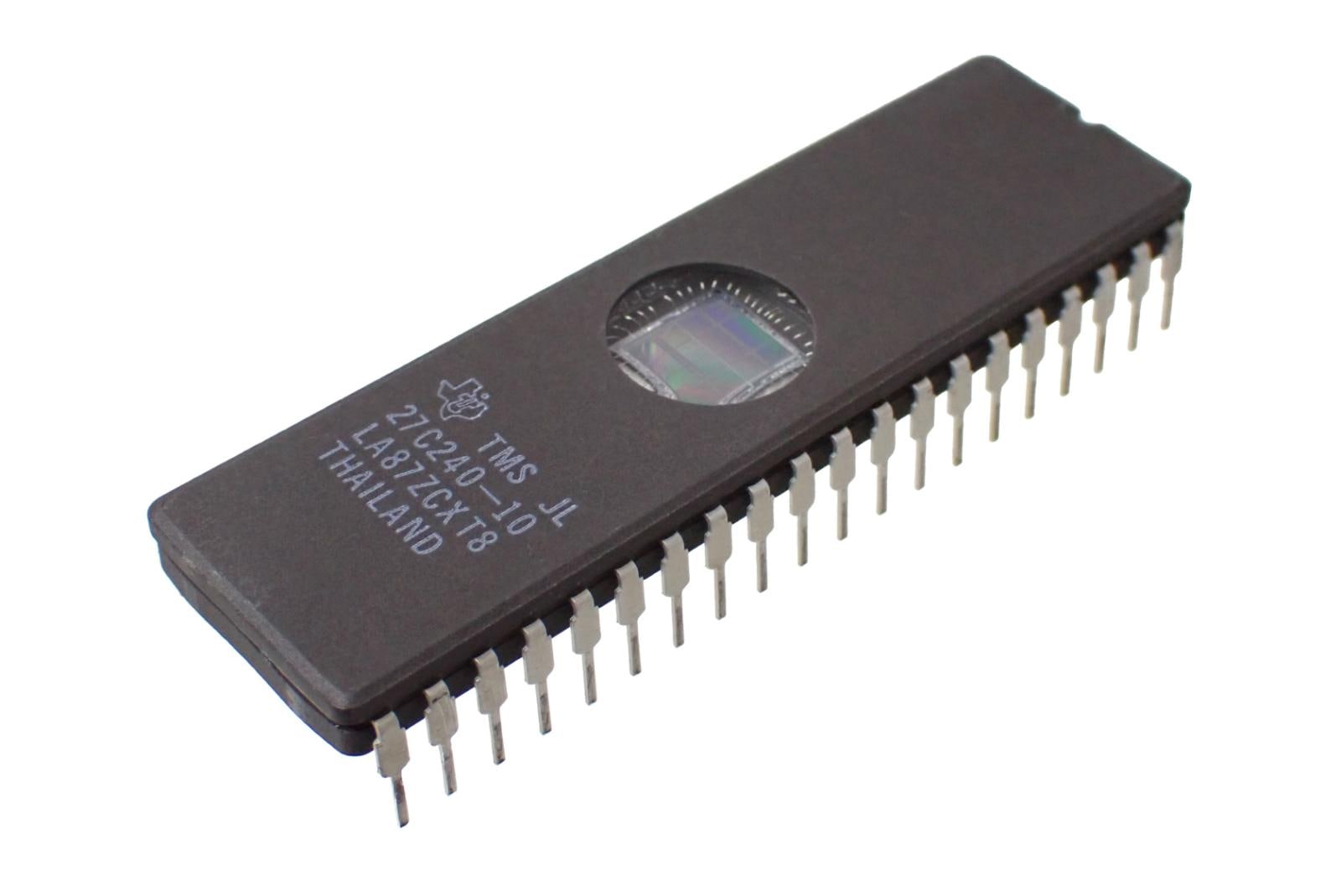 Texas Instruments UV EPROM 4M TMS27C240-10JL