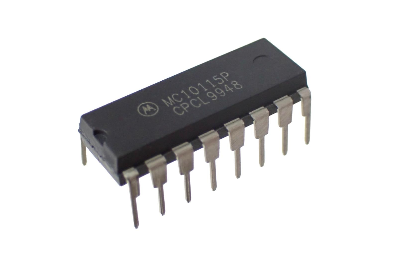 MOTOROLA ロジックIC Quad Line Receiver MC10115P (5個セット)