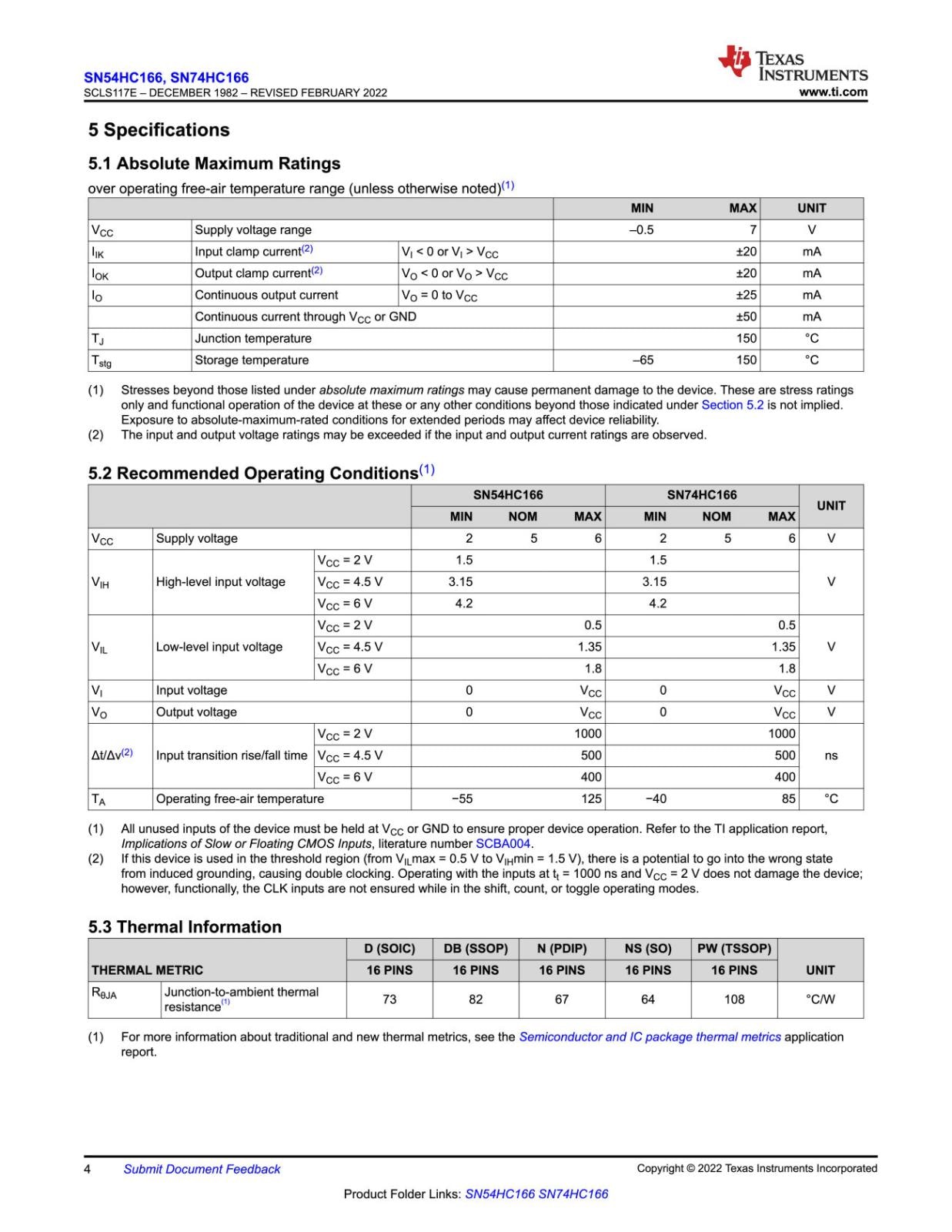 Texas Instruments ロジックIC 8-Bit Parallel-Load Shift Registers SN74HC166N (5個セット)