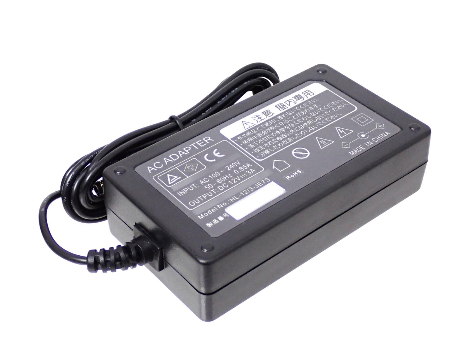 Buhieen.com PSE認定品 ACアダプタ DC 12V 3A センタープラス HL-12/3-JE7S