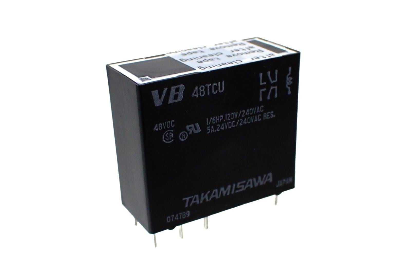 FUJITSU パワーリレー RELAY 48V 5A VB-48TCU