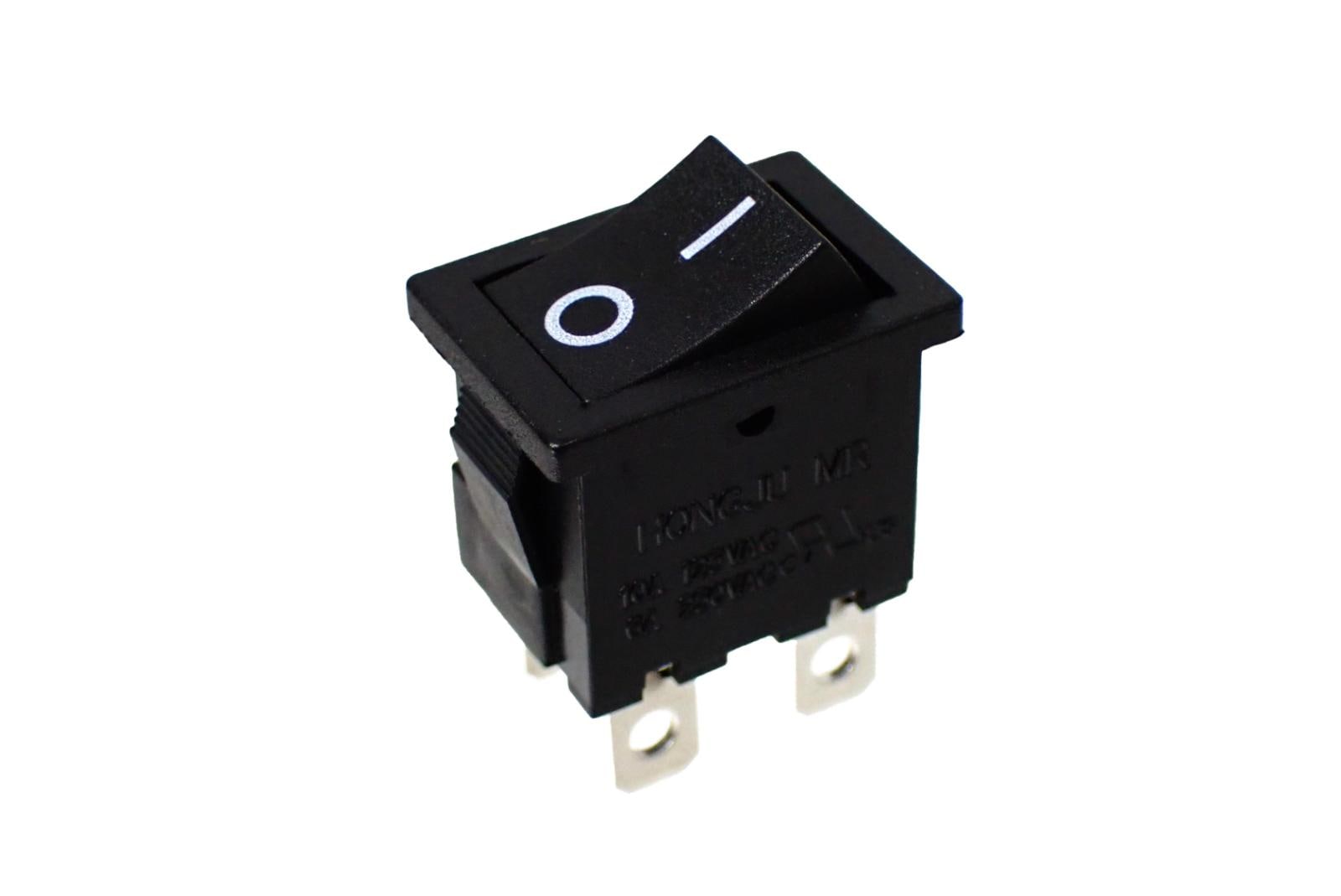 HONGJU ロッカスイッチ 125V 10A 250V 6A MR-6C-210-C5N-BB