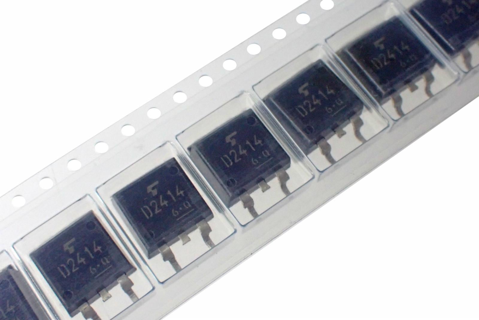 TOSHIBA NPN 三重拡散 トランジスタ 80V 1A 2SD2414 (TE24L,Q) (2個セット)
