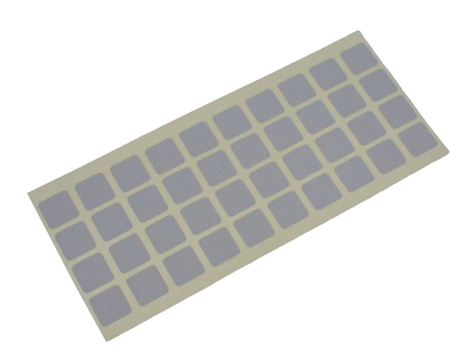 Buhieen.com EPROM UVEPROM ROMシール 遮光ラベル 紫外線 消去防止 12mm×12mm 1シート BU-ROM-1.2-40 (40個セット)