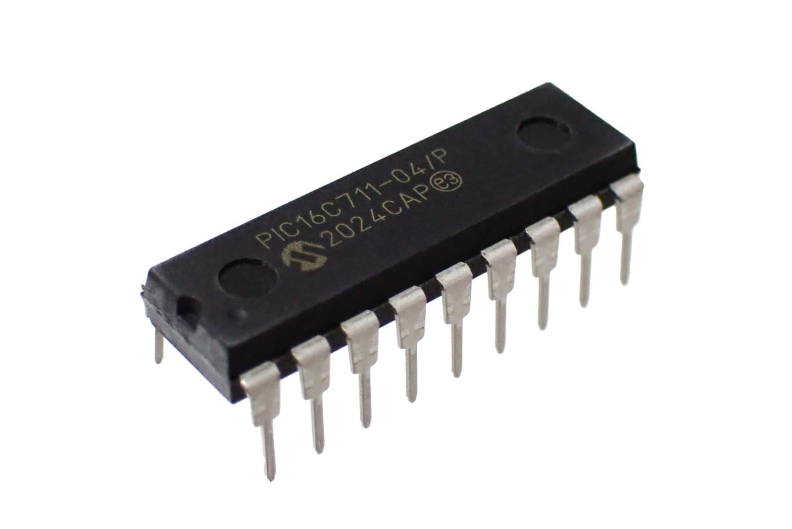 Microchip 8Bit CMOS Microcontrollers with A/D Converter マイコン PIC16C711-04/P (2個セット)