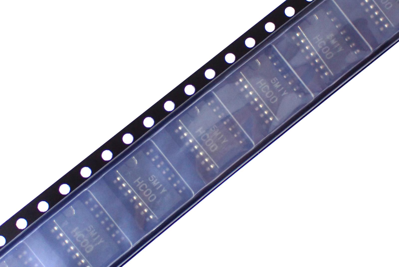 RENESAS ロジックIC Quad 2-input NAND Gates HD74HC00FPEL (5個セット)