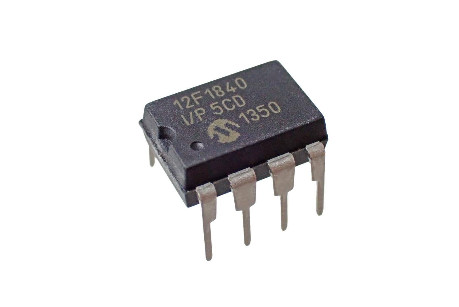Microchip PICマイコン MCU 8BIT PIC12 32MHZ DIP-8 PIC12F1840-I/P (2個セット)