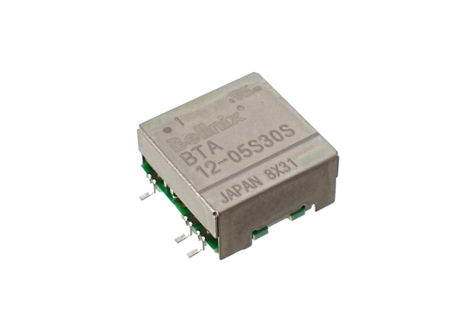 Bellnix SMD 面実装 第5世代 超小型 絶縁型 DC / DC コンバータ スイッチング電源 定格 DC 12V INPUT: 9 - 18V OUTPUT: 5.0V 300mA BTA12-05S30S