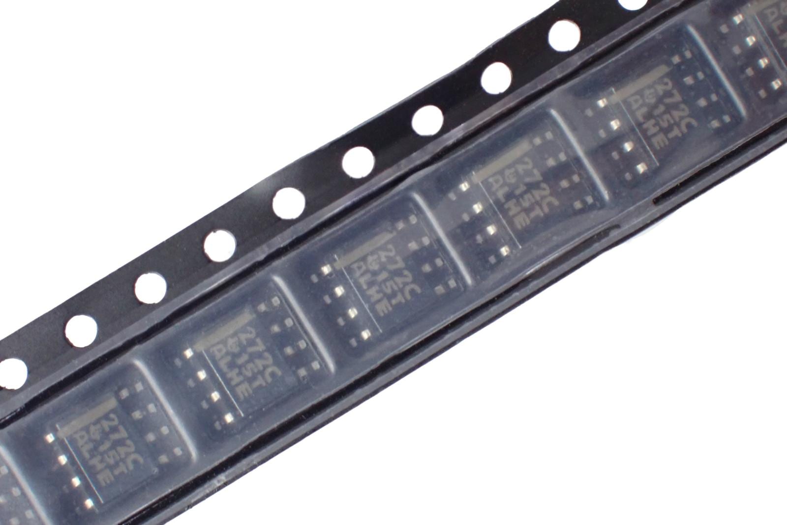 Texas Instruments SMD 面実装 2回路 アンプIC デュアルオペアンプ TLC272CDR (5個セット)