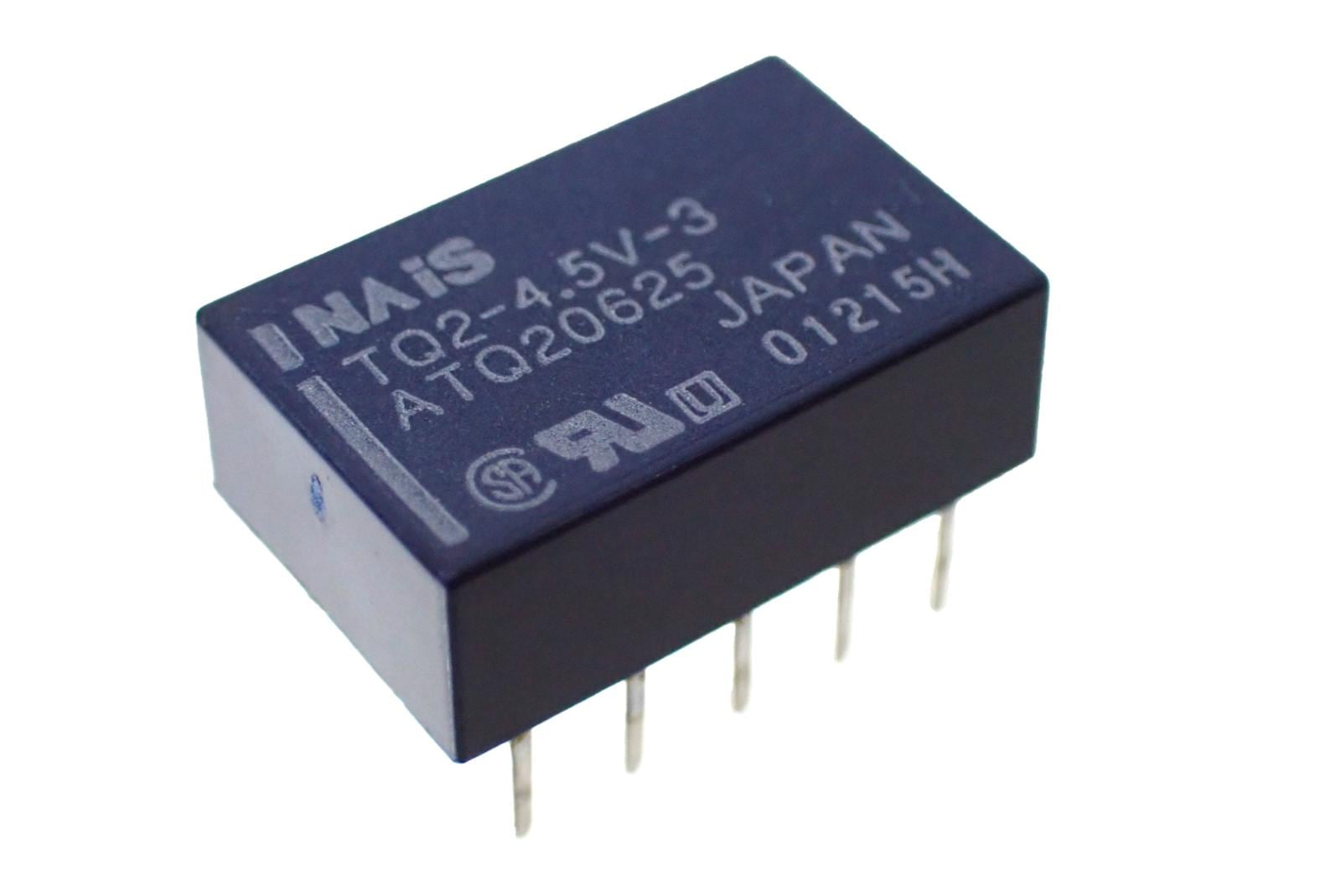 Panasonic TQ シグナル リレー 4.5V 1A TQ2-4.5V-3 ATQ20625