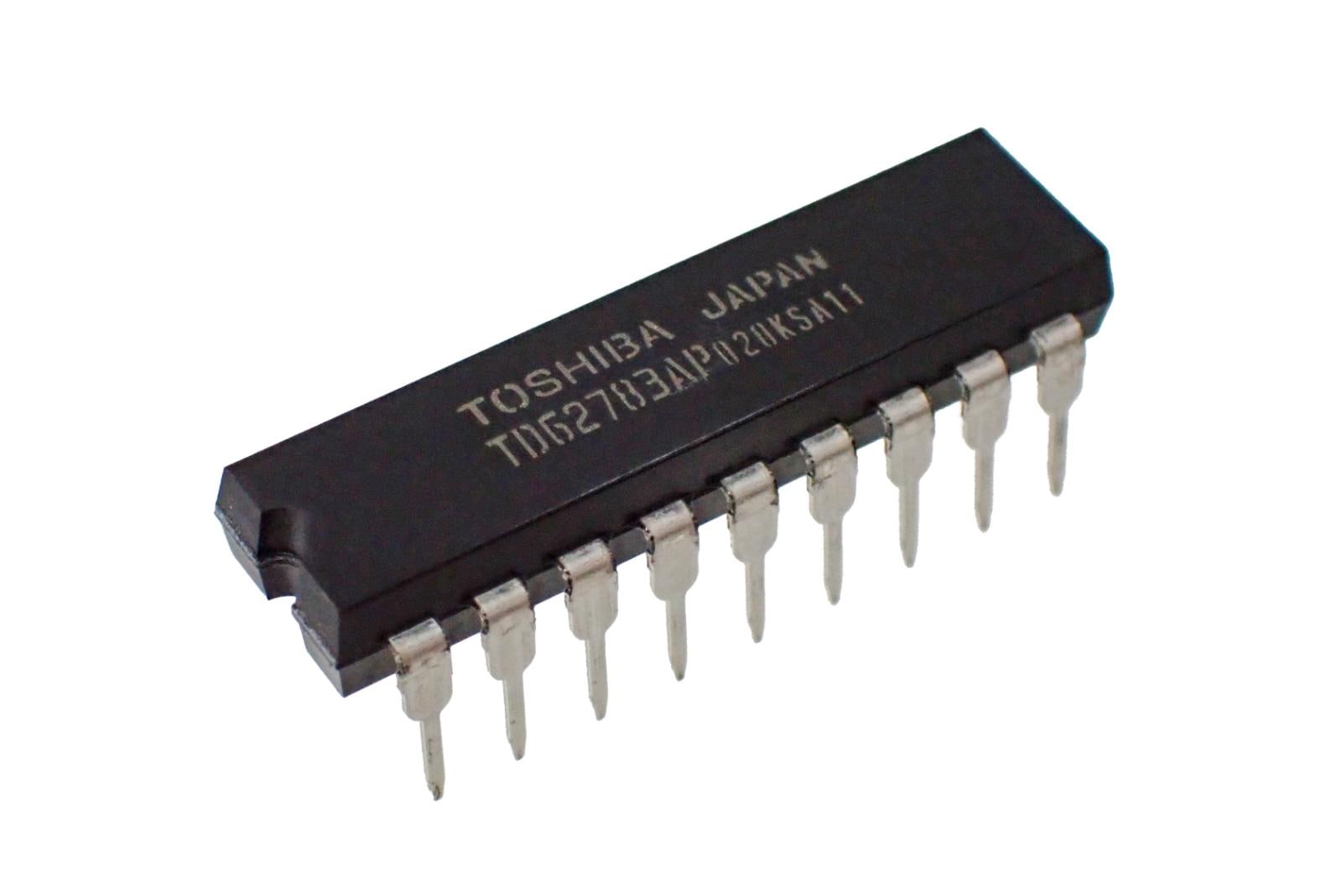 TOSHIBA 8ch 高耐圧 ソースドライバ トランジスタアレイ 50V -500mA TD62783AP (F,5,J,S) (5個セット)