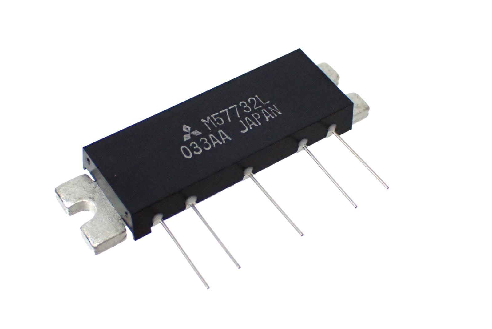 MITSUBISHI RF POWER パワーモジュール MODULE 135-160MHz 12.5V 7W FP PORTABLE RADIO M57732L