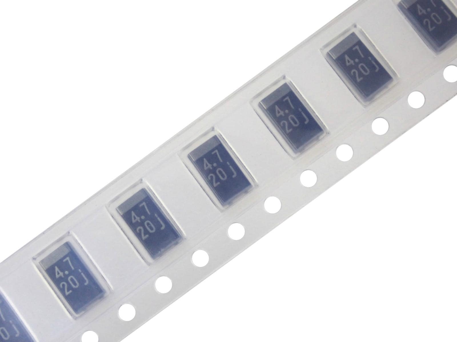 NEC TOKIN SMD 面実装 タンタルコンデンサ 20V 4.7μF TEESVC1D475M12R (5個セット)