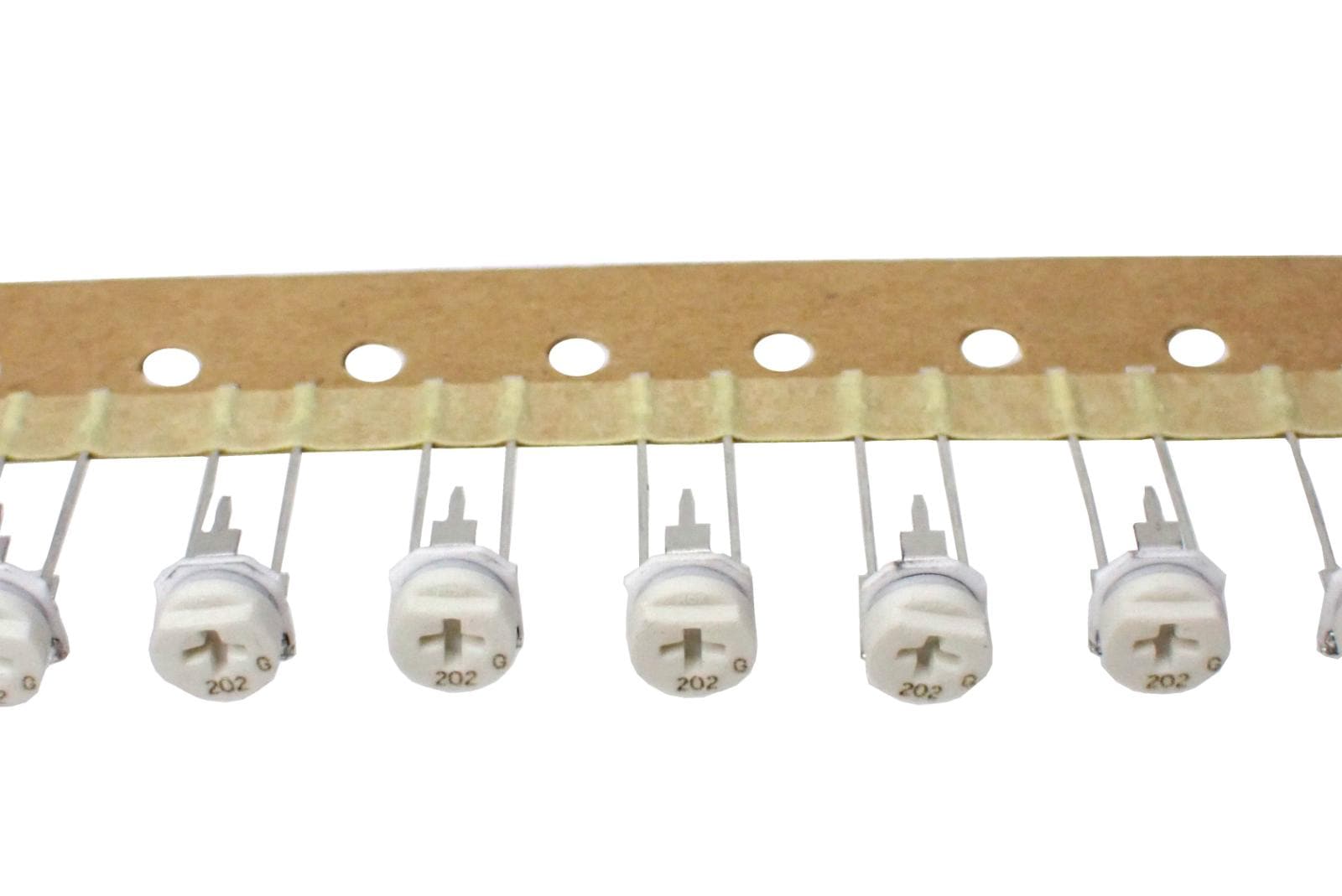 HOKURIKU 1回転 ポテンショメータ 20KΩ NVZ6TLTAB202 (5個セット)