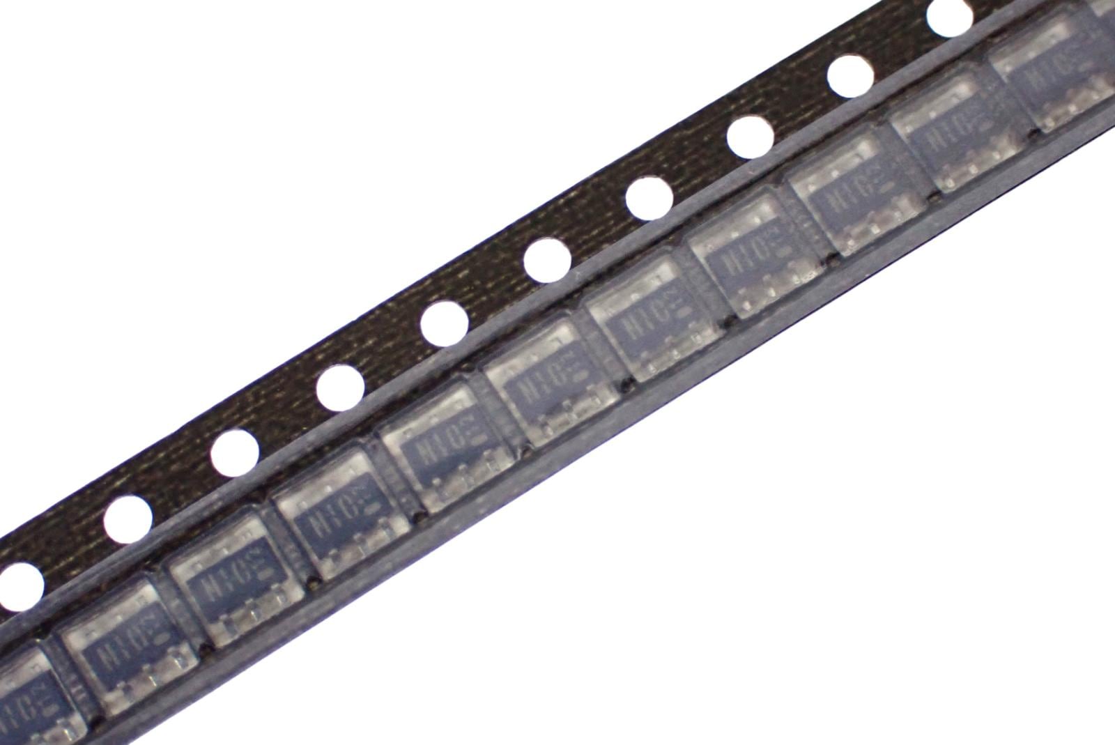 ROHM SMD 面実装 スイッチング ダイオード 80V 100mA IMN10 T108 (5個セット)