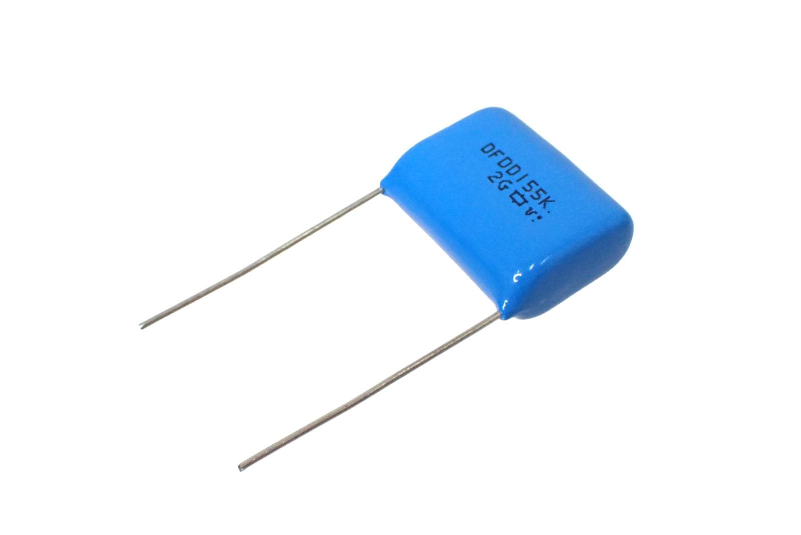 NIPPON CHEMI CON 巻回形 メタライズドポリエステルフィルムコンデンサ 400V 1.5μF FDFDD401U155KEAEZ0 (2個セット)