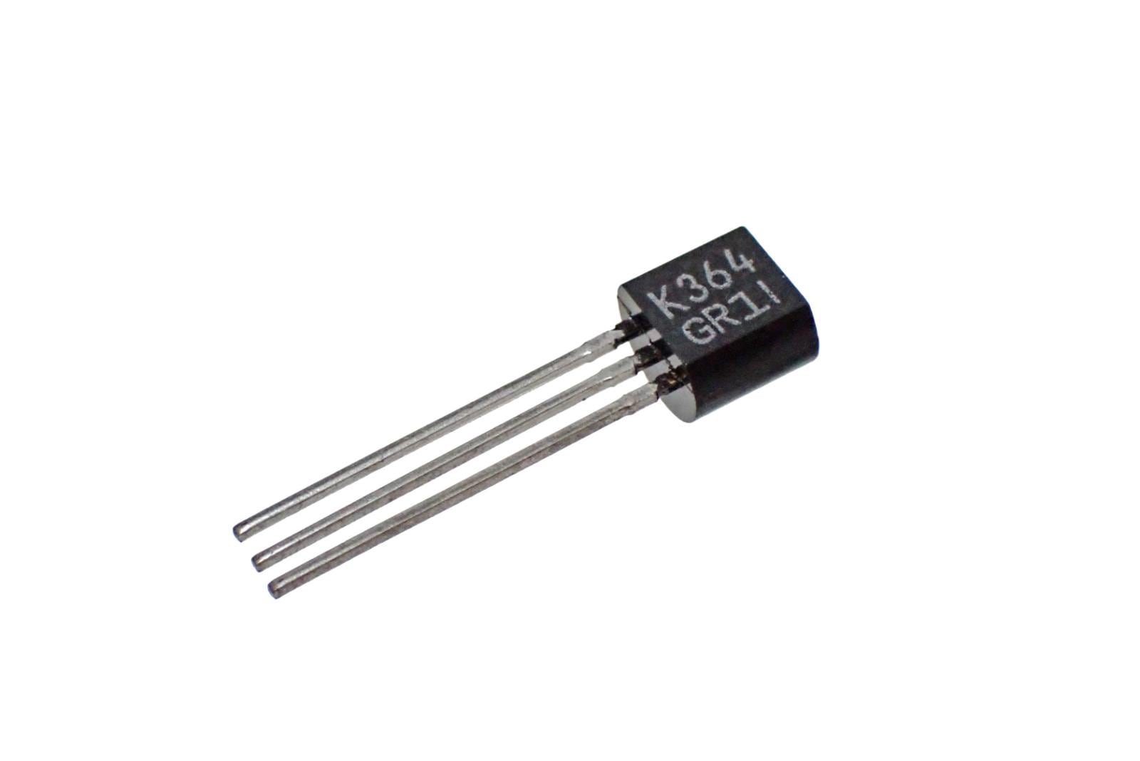 TOSHIBA シリコン Nチャネル FET トランジスタ -40V 10mA 2SK364-GR (5個セット)